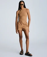 Kenneth Cole Women's Cutout Built-In Bra Tank