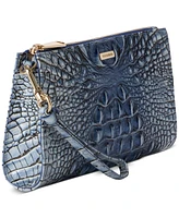 Brahmin Daisy Ombre Melbourne Embossed Leather Wristlet