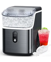 Cowsar Nugget Ice Maker Portable Countertop, 35 Lbs