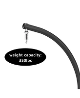 Hammock Swing Chair Stand, Steel, Indoor/Outdoor, Black