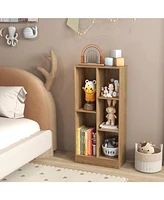 41 Inches 5-Cube Floor Bookcase with 2 Anti-Tipping Kits