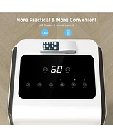 Cowsar 8,000 Btu Portable Air Conditioners (2024 Upgraded) Cool Up to 350 Sq.Ft, Portable Ac with Cool/Dehumidifier/Fan/Sleep Modes, Remote, 24Hrs Tim