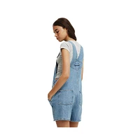 Cotton On Women's Short Denim Overall
