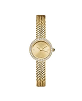 Rosefield Mini Small Edit Women's Gold Tone Stainless Steel Bracelet Watch 20.4mm