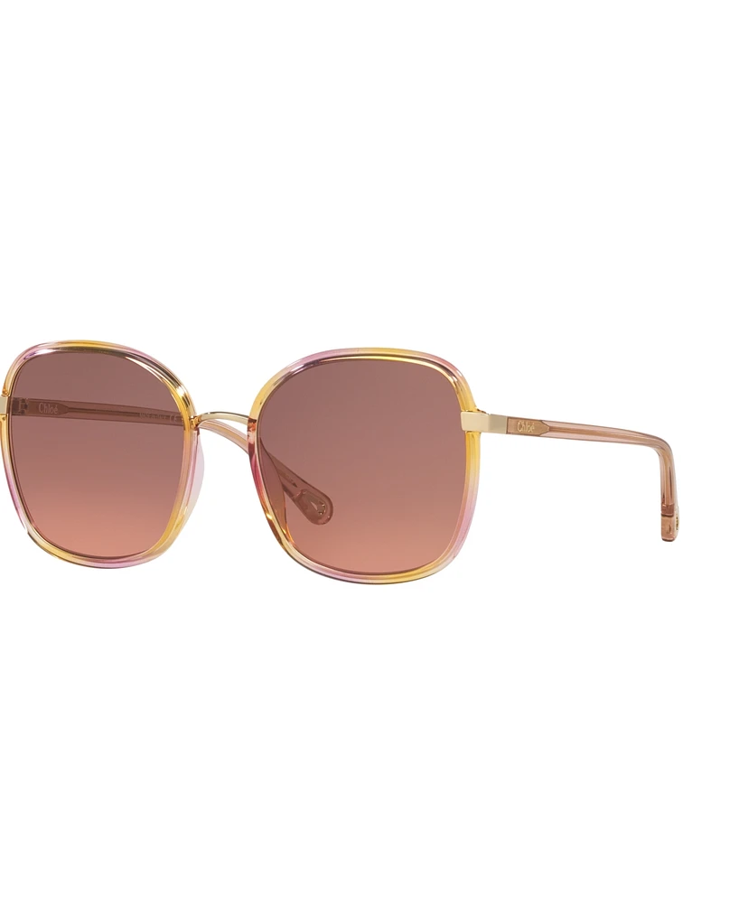 Chloe Women's Large Sunglasses, CH0031S 6N000407