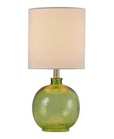 StyleCraft Home Collection 20" Modern Glass Table Lamp