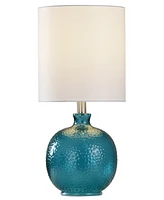 StyleCraft Home Collection 20" Antique Glass Table Lamp