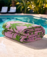 Juicy Couture Palm Trees Cotton Beach Towel, 36" x 72"