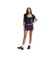 Cotton On Women's Dolphin Hem Micro Mini Short