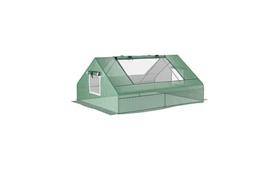 Green Mini Greenhouse – Compact and Versatile for Indoor and Outdoor Gardening