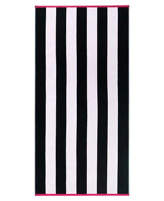 Juicy Couture Reversible Cabana Cotton Beach Towel, 36" x 72"
