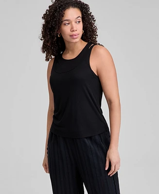 And Now This Women's Double-Layer Scoop-Neck Tank, Exclusively at Macy's