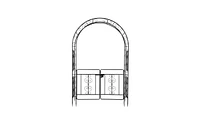 Elegant Arc Roof for Stylish and Durable Outdoor Shelter