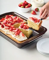 Circulon Symmetry Nonstick Chocolate Brown 9" x 13" Rectangular Cake Pan