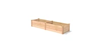 2 ft x 8 ft Tall Cedar Wood Raised Garden Bed