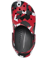 Crocs Little Kids Classic Geo Camo Clogs from Finish Line