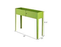 Outdoor Elevated Raised Garden Planter for Easy Gardening and Planting