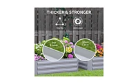 Wooden Garden Bed for Home Gardening – Durable and Elevated for Easy Planting