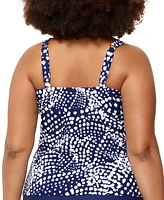 Raisins Curve Trendy Plus Tanzania Tankini Top