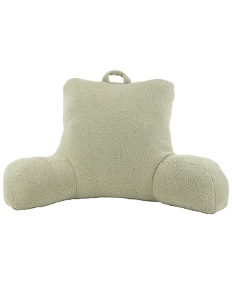 Arlee Home Fashions Sutton Place Teddy Plush Backrest Pillow, 33" x 18"
