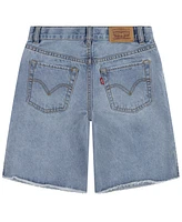 Levi's Big Girls Craft Skate Side Slit Shorts