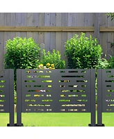 3ftx2ft Ac Unit Privacy Fence Cover, Conceals 3 Units