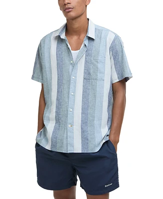 Barbour Men's Portwell Summer-Fit Stripe Button-Down Shirt
