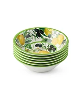 Certified International Limone Melamine 6-Pc. All-Purpose Bowls, Service For 6
