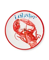 Certified International Beach House Lobster Melamine 6-Pc. Salad Plates, Service For 6
