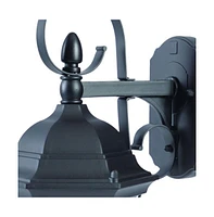 Wall Mounted Swing Arm Hanging Lantern Sconce for Home and Porch Decor