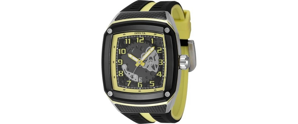 Invicta Men's 48070 Invicta Racing Quartz Multifunction Yellow, Gunmetal Dial Watch