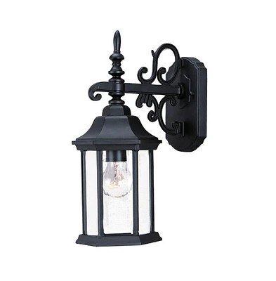 Domed Hanging Glass Lantern Wall Light for Entryway Patio or Hallway