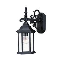 Domed Hanging Glass Lantern Wall Light for Entryway Patio or Hallway