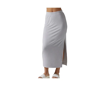 Tavi Women's Brushed Tec Knit Midi Skirt