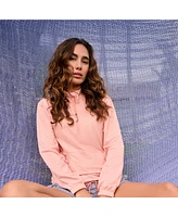 Free Country Women's Cloud Knit Half Zip Pullover