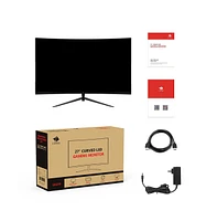 Z-edge 27 inch 1080P Full Hd 1920 x 1080 280 Hz 1 ms Curved Gaming Monitor, Hdmi x 2, DisplayPort x 2