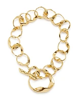 Robert Lee Morris Soho Sculpted Link Collar Necklace