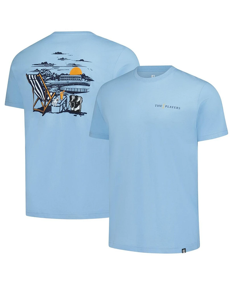 FootJoy Men's Light Blue The Players T-Shirt