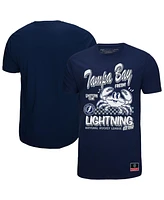 Mitchell & Ness Men's Navy Tampa Bay Lightning Local Food T-Shirt