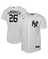 Nike Big Boys and Girls Dj LeMahieu White New York Yankees Home Replica Player Jersey