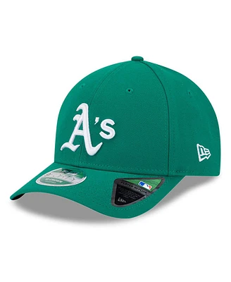 New Era Men's Kelly Green Athletics Player Replica 9FORTY Adjustable Hat