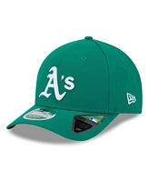 New Era Men's Kelly Green Athletics Player Replica 9FORTY Adjustable Hat