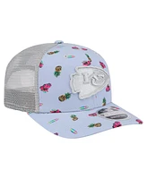 New Era Men's Light Blue Kansas City Chiefs Adventure Surfboard 9SEVENTY Adjustable Hat