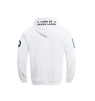Pro Standard Men's White Minnesota Timberwolves 2024/25 City Edition Pullover Hoodie