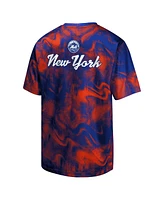 Outerstuff Big Boys and Girls Royal/Red New York Mets Pinch Hitter T-Shirt