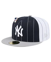 New Era Men's Navy York Yankees Pinstripe 59FIFTY Fitted Hat