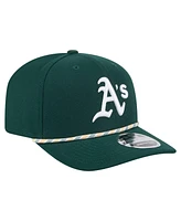 New Era Men's Green Athletics Multi-Rope 9SEVENTY Stretch-Snap Hat
