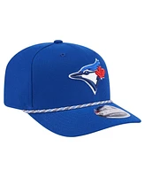 New Era Men's Royal Toronto Blue Jays Multi-Rope 9SEVENTY Stretch-Snap Hat