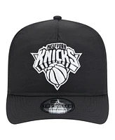 New Era Men's Black New York Knicks Injection Everyday Golfer Adjustable Hat