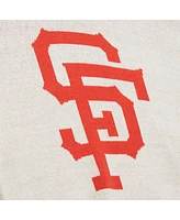 Mitchell & Ness Men's Cream San Francisco Giants Retro Pullover Sweater